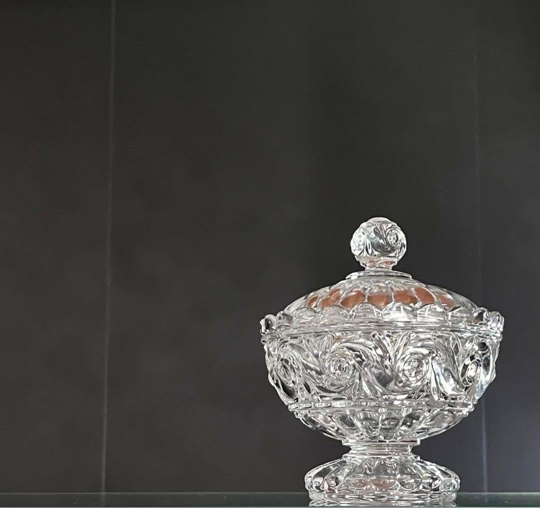 BACCARAT バカラ/※ルッセ 蓋物 キャンディーボックス クリスタル BACCARAT バカラ/ルッセ 蓋物 キャンディーボックス クリスタル